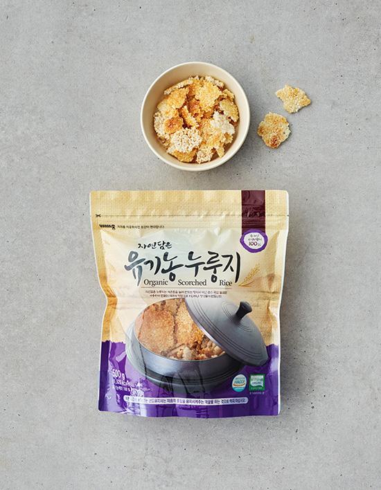 [자연담은] 국내산 유기농 누룽지 500g