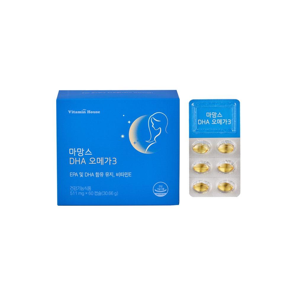 마망스 DHA 오메가3 (1개월분)