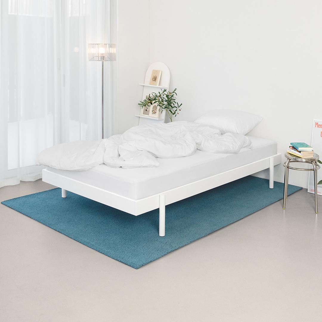Rim Bed Frame - White