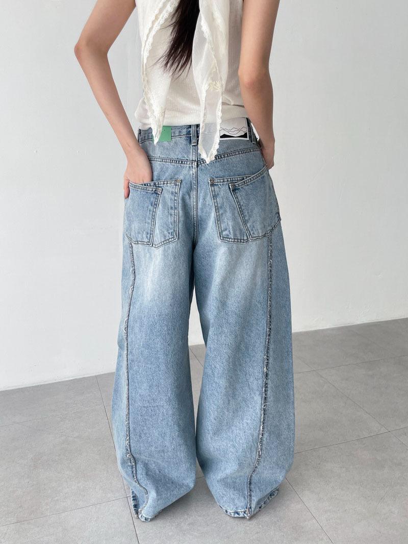 rough double pocket denim (2color)