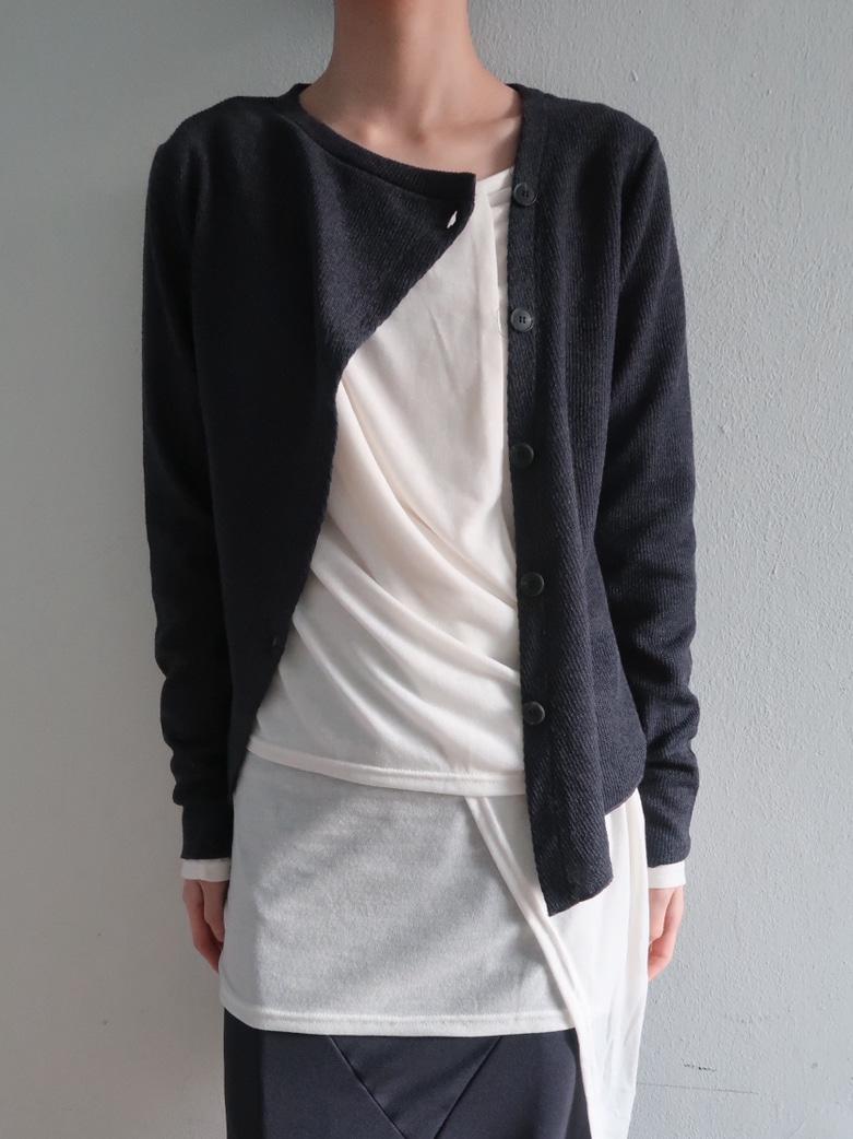 CROSS KNIT CARDIGAN