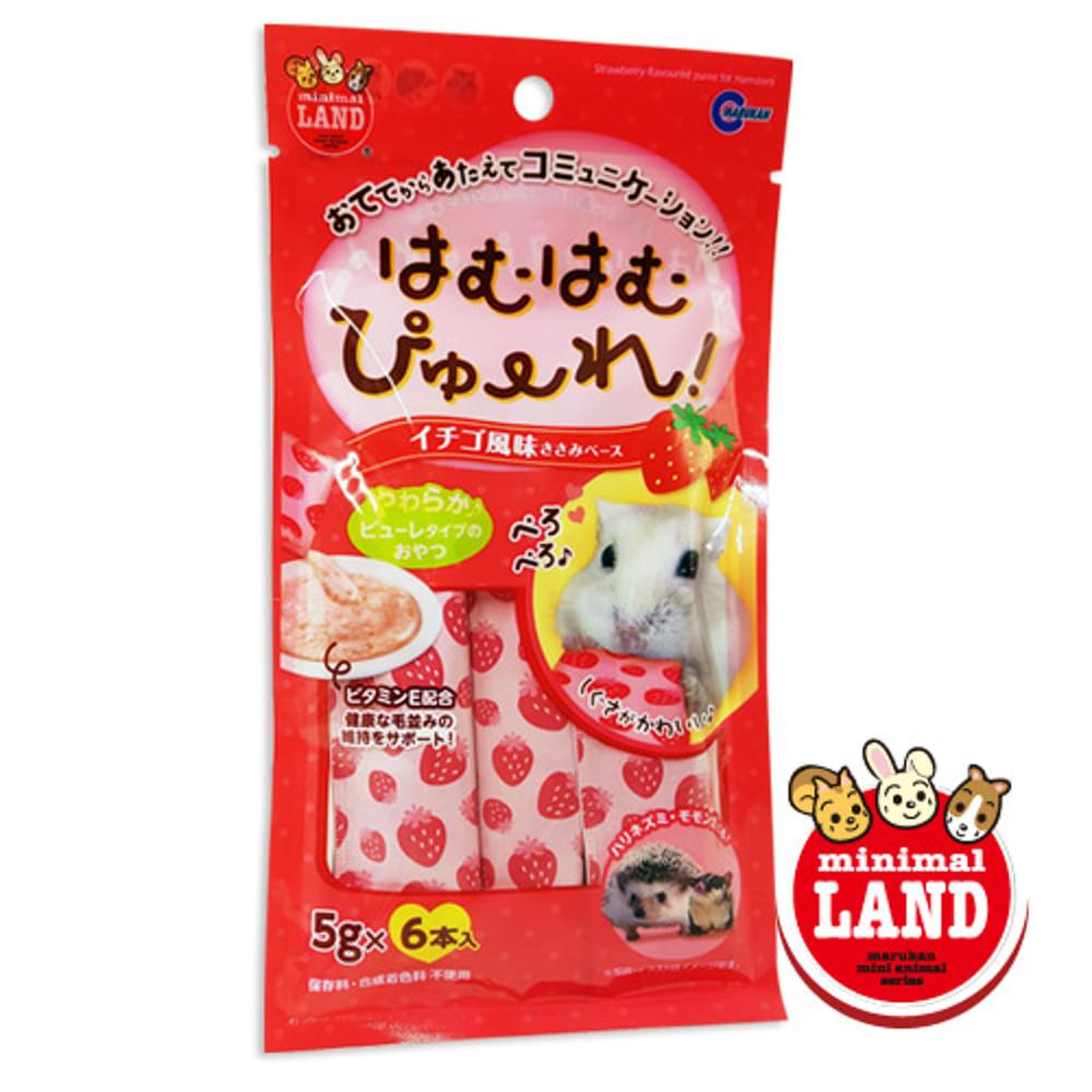 [마루칸] 마루칸 하무하무 딸기 퓨레 낱개1개