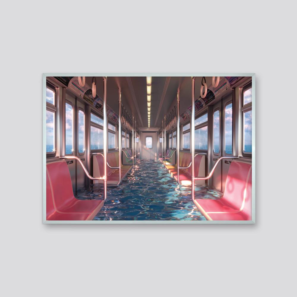 [그라운드시소샵] 유토피아 A2 아트 포스터 액자 03 / Uthopia A2 Art Poster Frame 03