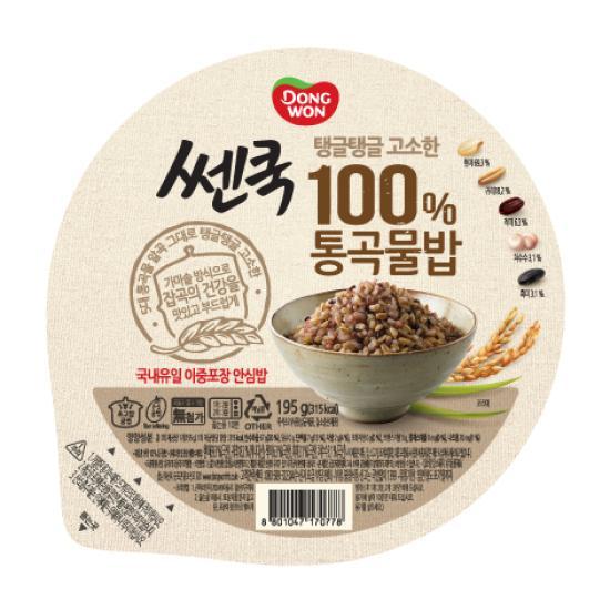 동원 쎈쿡 100% 통곡물밥 195g