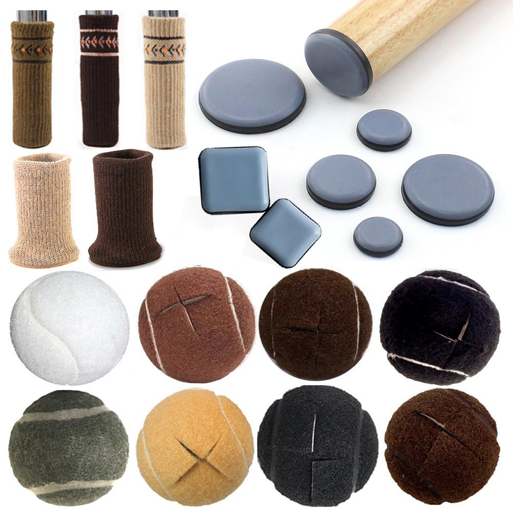 식탁 의자발커버 의자다리커버 테니스공 테프론 가구패드 소음 긁힘 방지 바닥 니트발 패턴