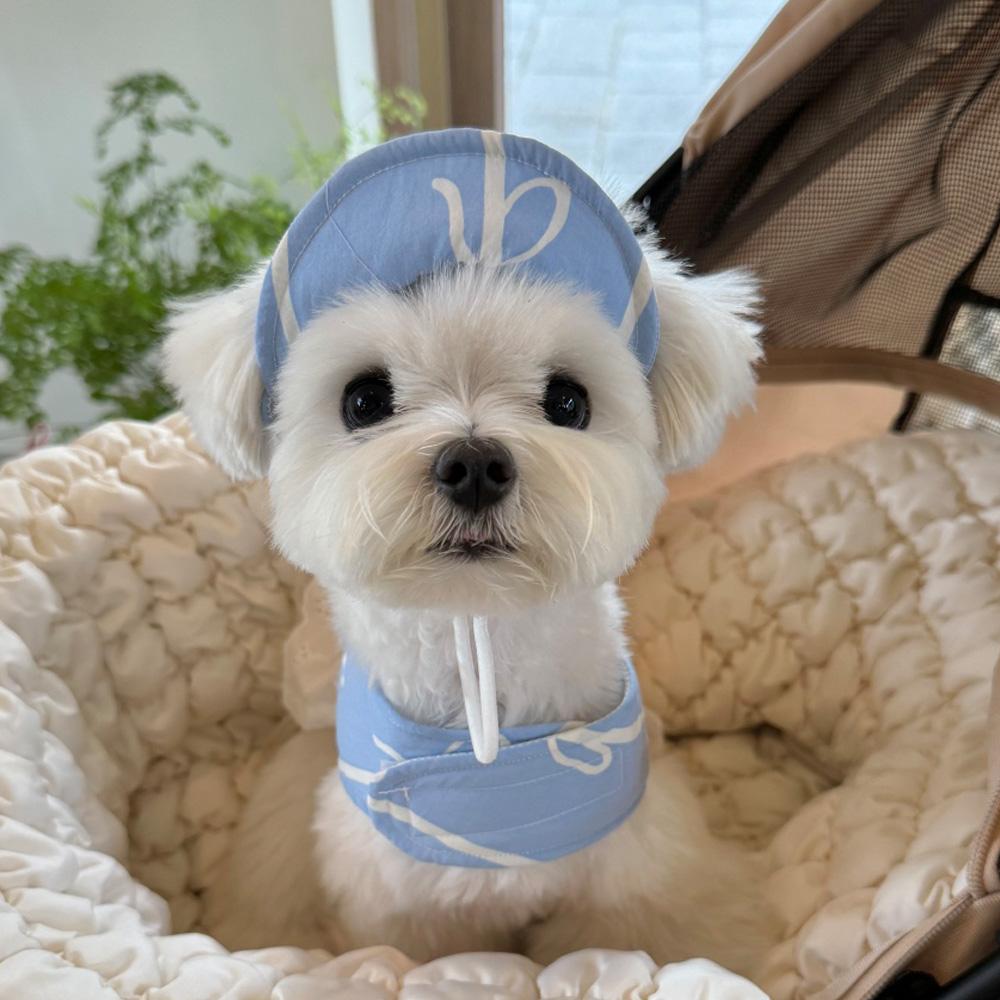 개달당 팅커벨 강아지 고양이 선캡 모자 2colors