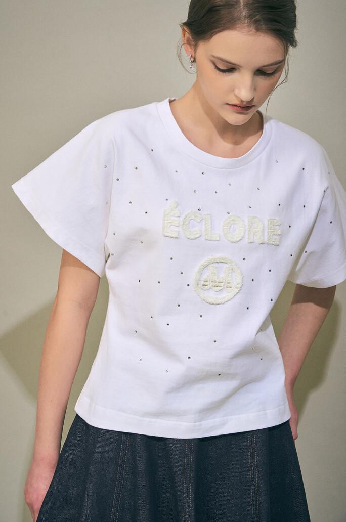 [MINE] 프린지 자수 크리스탈 탑