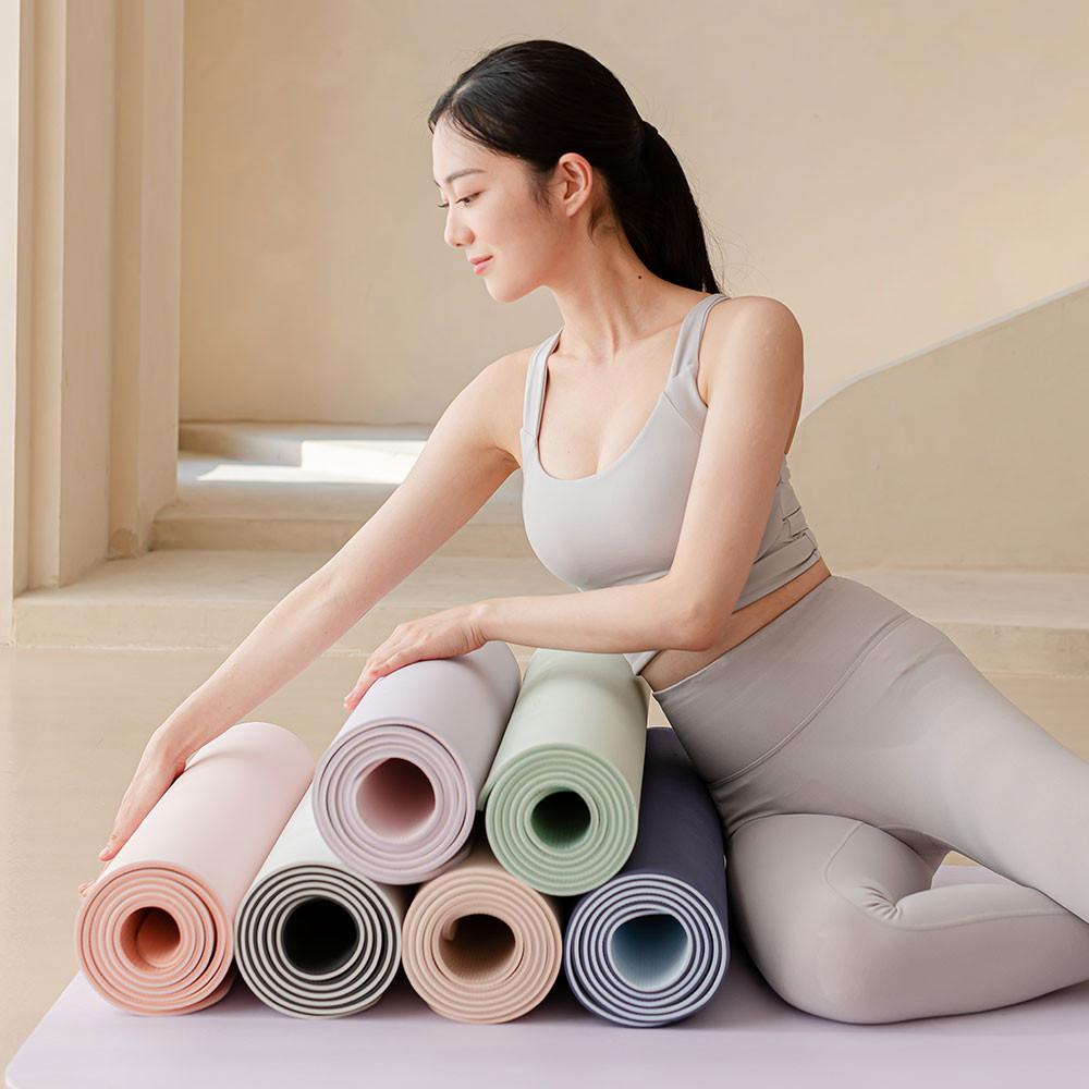 헬스럽 TPE 요가매트 6mm 필라테스 운동 홈트 층간소음 헬스 미끄럼방지 스탠다드