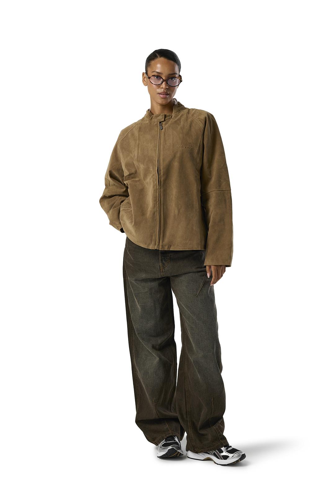 Lady Faux Suede Jacket - M