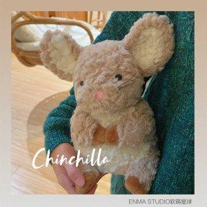 일본 친칠라인형 뽀글이 인형 귀여운 생쥐 친칠라 - 인터파크 쇼핑