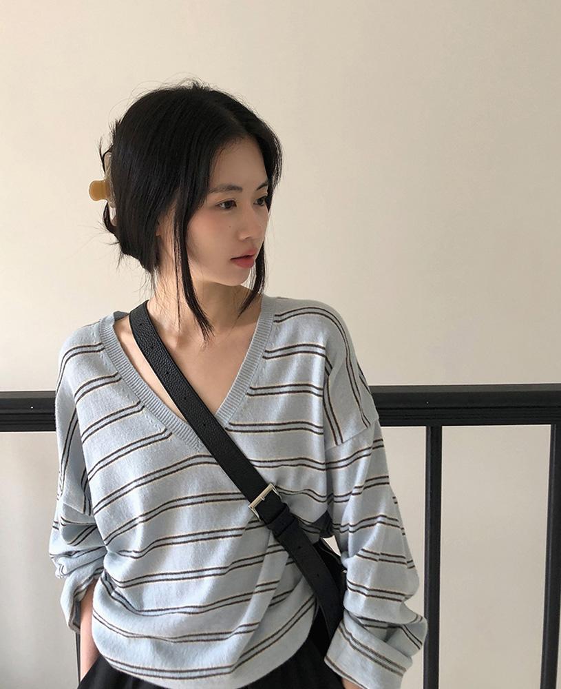 메이비베이비 Sovi Knit (소프트블루)