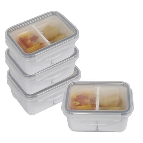 제오닉 나눔 찬통 2칸 450ml, 4개