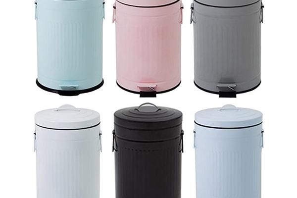 (5%할인)무소음 페달휴지통 클래식 러브빈 5L/12L/20L 5colors