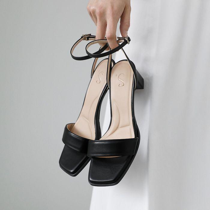 비안나 스퀘어 샌들힐 (5cm)