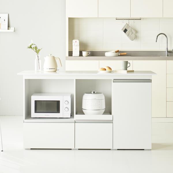 체로 아일랜드 수납장 홈바 식탁 1500