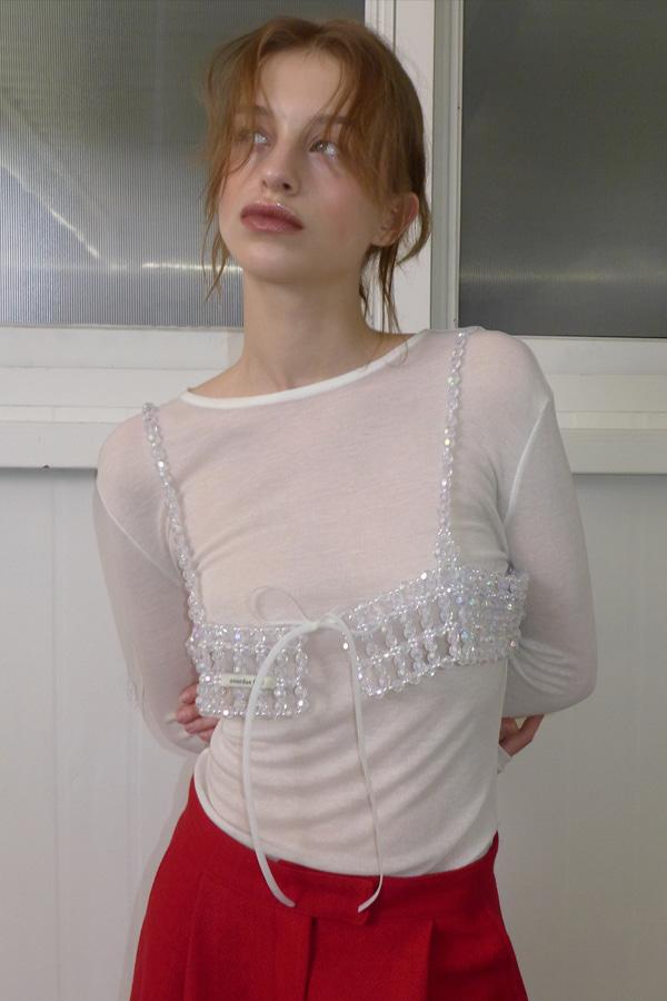 SOFT TENCEL SOLID T_IVORY