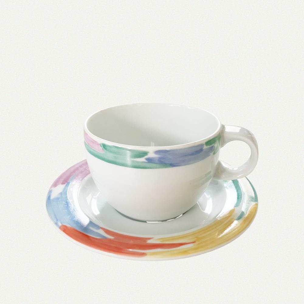 (오아페 빈티지) 팔레트 컵앤소서 세트 palette cup & saucer set