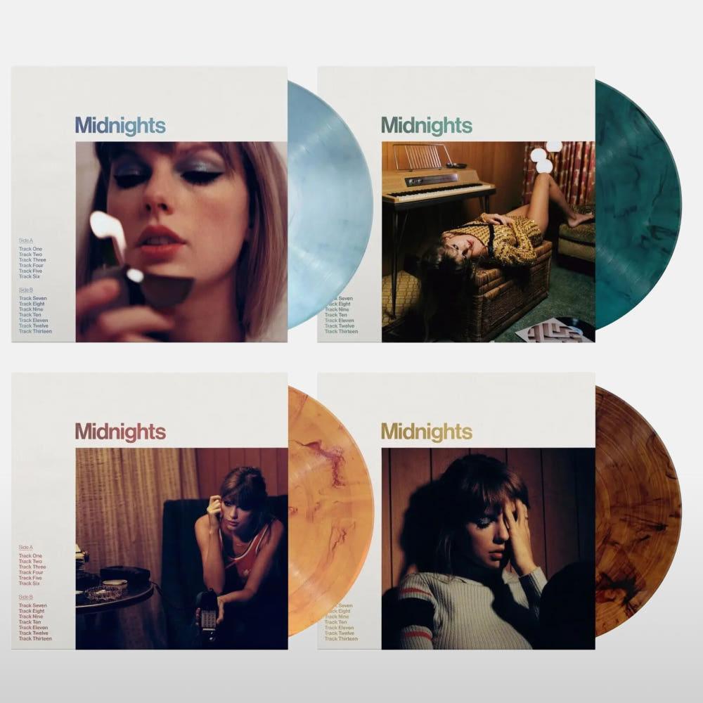 [국내배송] 테일러 스위프트 LP 정규10집 Midnight (컬러반)