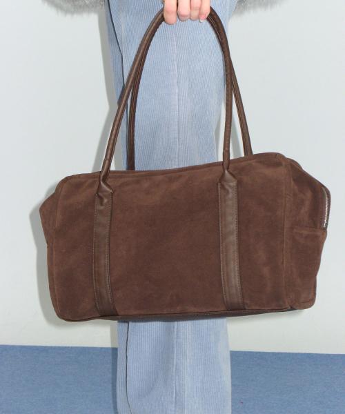 box bag (suede brown)