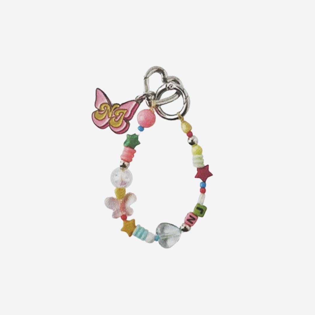 NewJeans Get Up Beads Keyring Multi