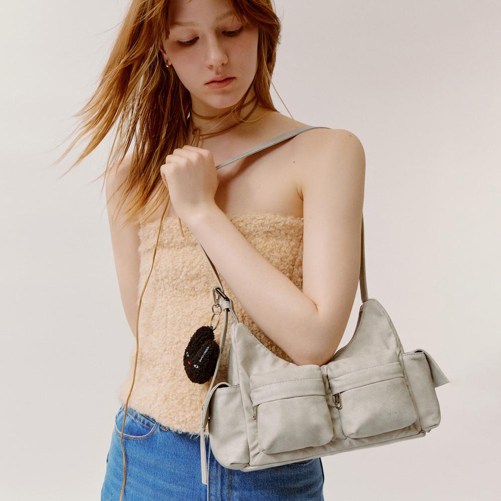 세이모온도 포켓 머그백 pocket mug bag M vintage ivory