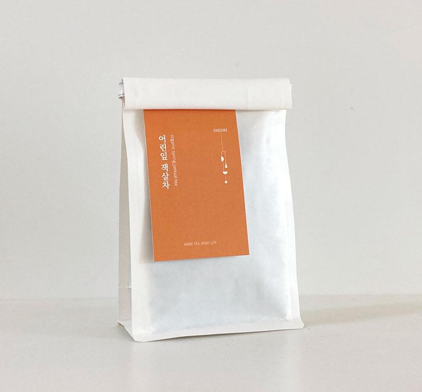 하동 어린잎 세작 잭살차 30g (발효차)