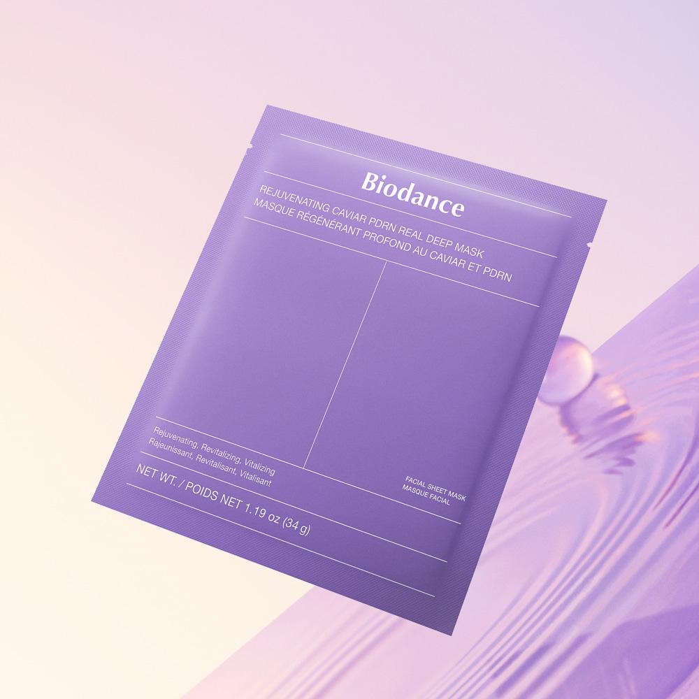 [4매입] 리쥬비네이팅 캐비어 PDRN 리얼 딥 마스크