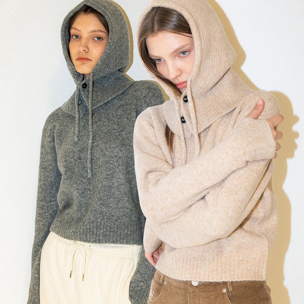 [제너럴아이디어 UNISEX] 울 에센셜 바라클라바 [2COL] / SBC4U91004