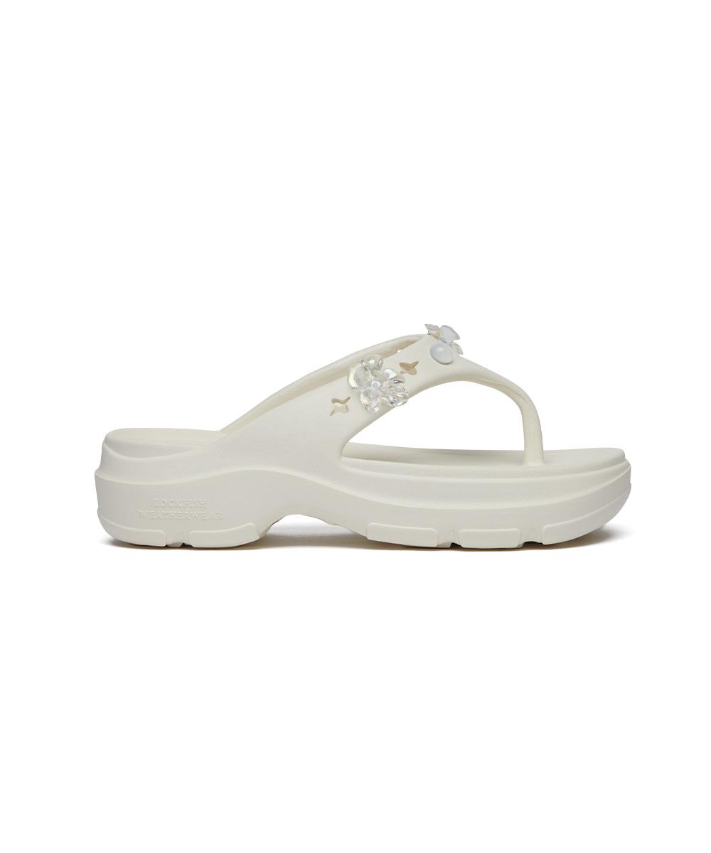 [NEW 10%] [x clor] HAYDEN FLIPFLOP - CREAM