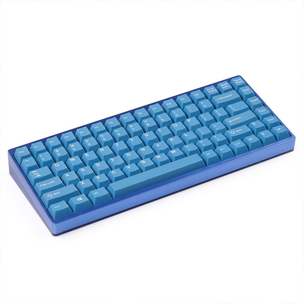 KBDfans 블루 하늘색 파랑 체리 ABS 이중사출 키캡 한성 레오폴드 바밀로