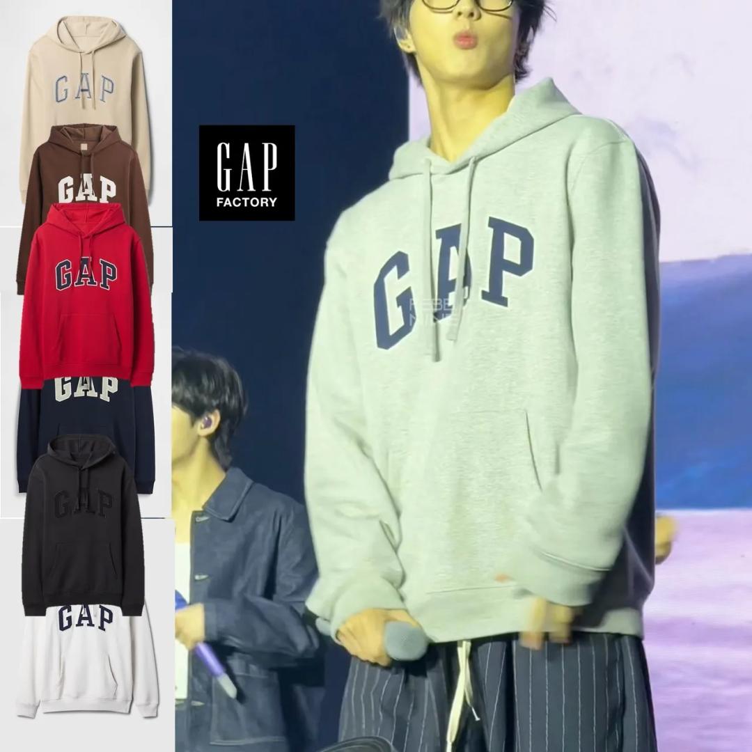 갭 GAP 남자 남성 심플 로고 후드 후드티 후디 긴팔 셔츠 플리스 기모 Gap Logo Hoodie
