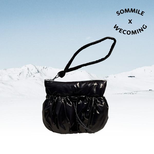 [솜마일 X 위커밍] WINTER LIMITED 미니쉘 월렛 BEAM BLACK (선착순 10% OFF, 위커밍 단독)