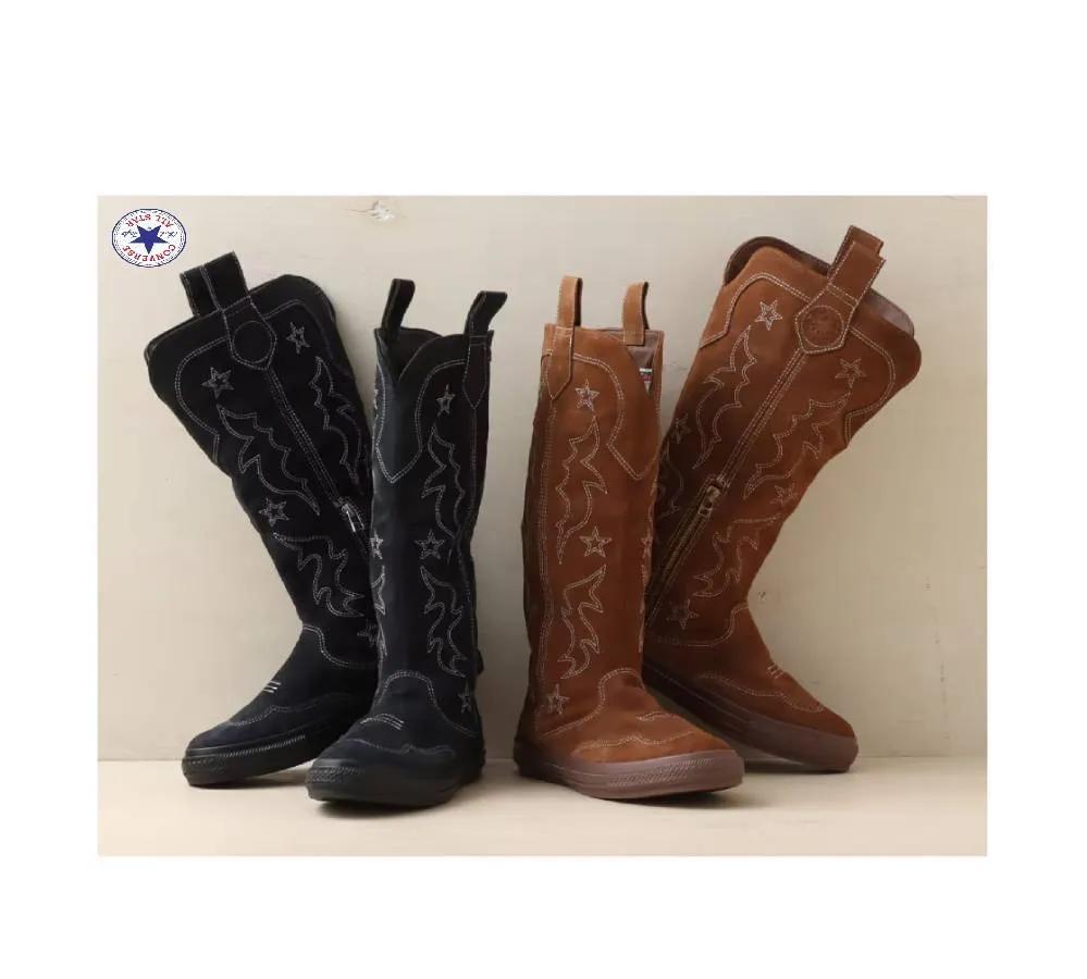 컨버스 올 스타 웨스턴부츠 스타 집 블랙 탄 2컬러