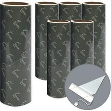 홈앤미 초강력 사선컷팅 테이프크리너 리필 60회분, (내경)38mm, ..., 6개