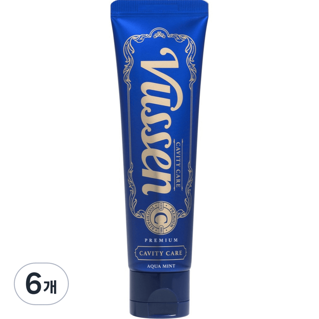 오스템 뷰센 C 충치케어 치약 아쿠아민트향, 120g, 6개 - 치약 | 쿠팡