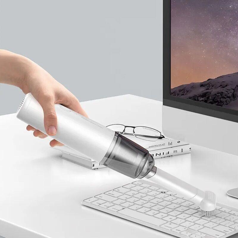 햅시 책상 차량 사무실 원룸 강력 흡입 핸디 무선 미니 청소기 YMVCWIND