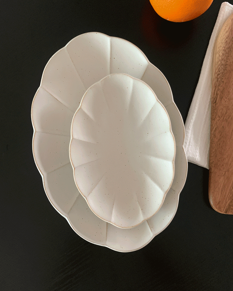 Vanilla plate (2size)