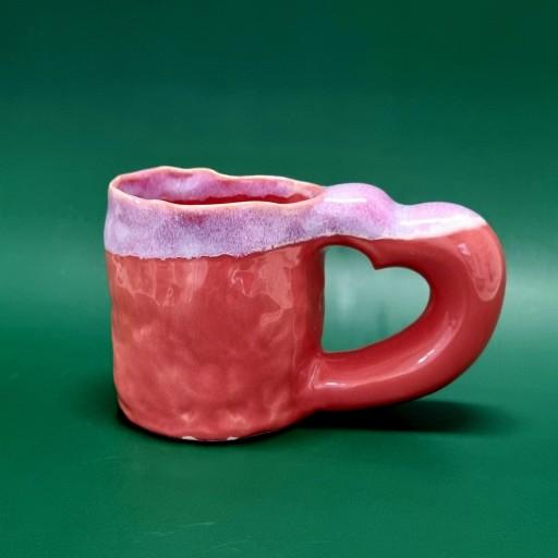 통통하트머그❤️도자기머그❤️머그컵