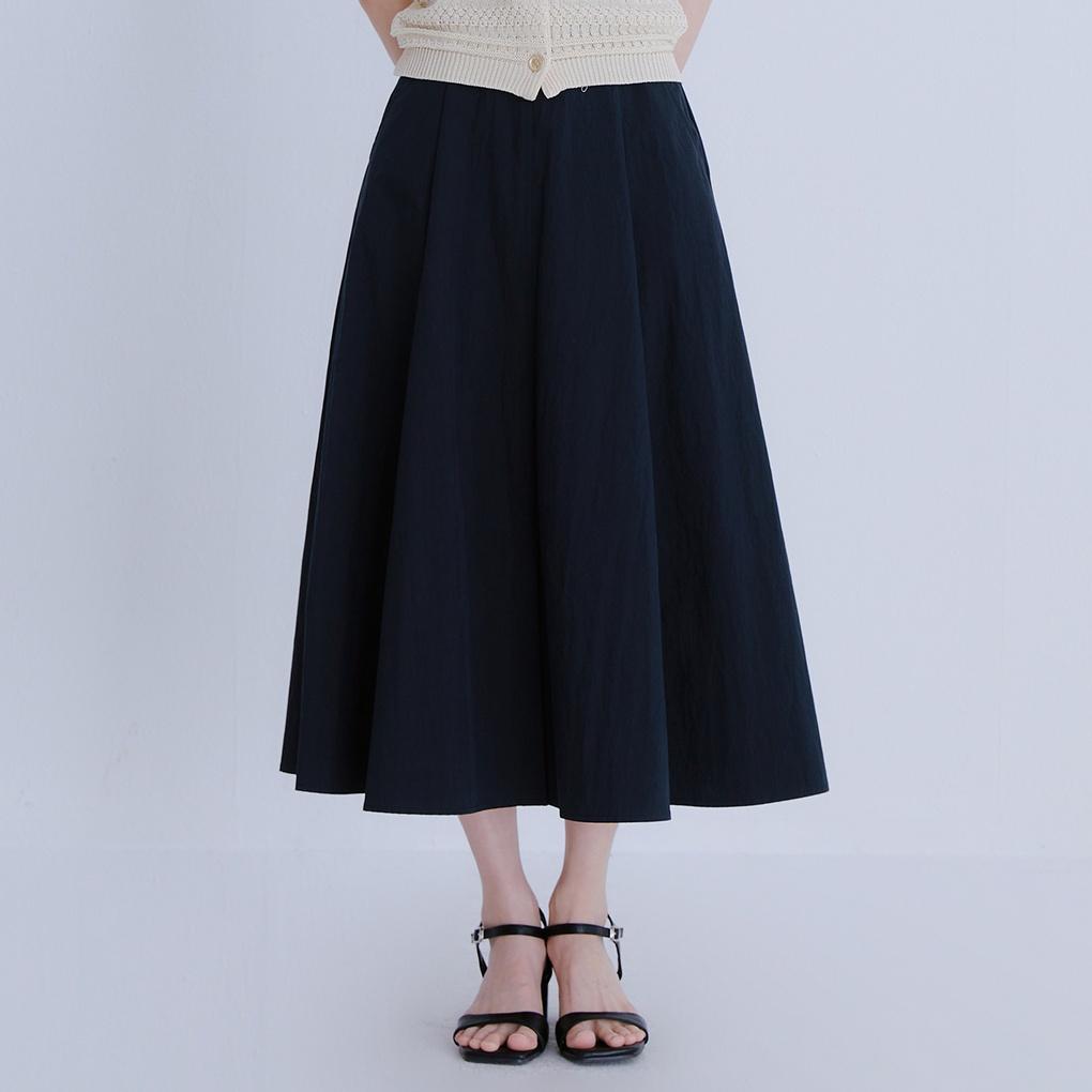 [클리어런스세일]핀턱 플레어 롱스커트(3colors)_RMWHE25R12