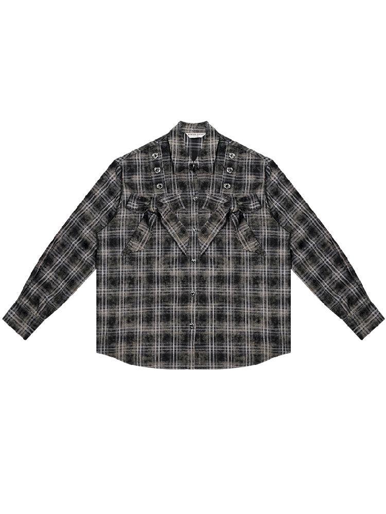 Loose Plaid Jacket【s0000012219】