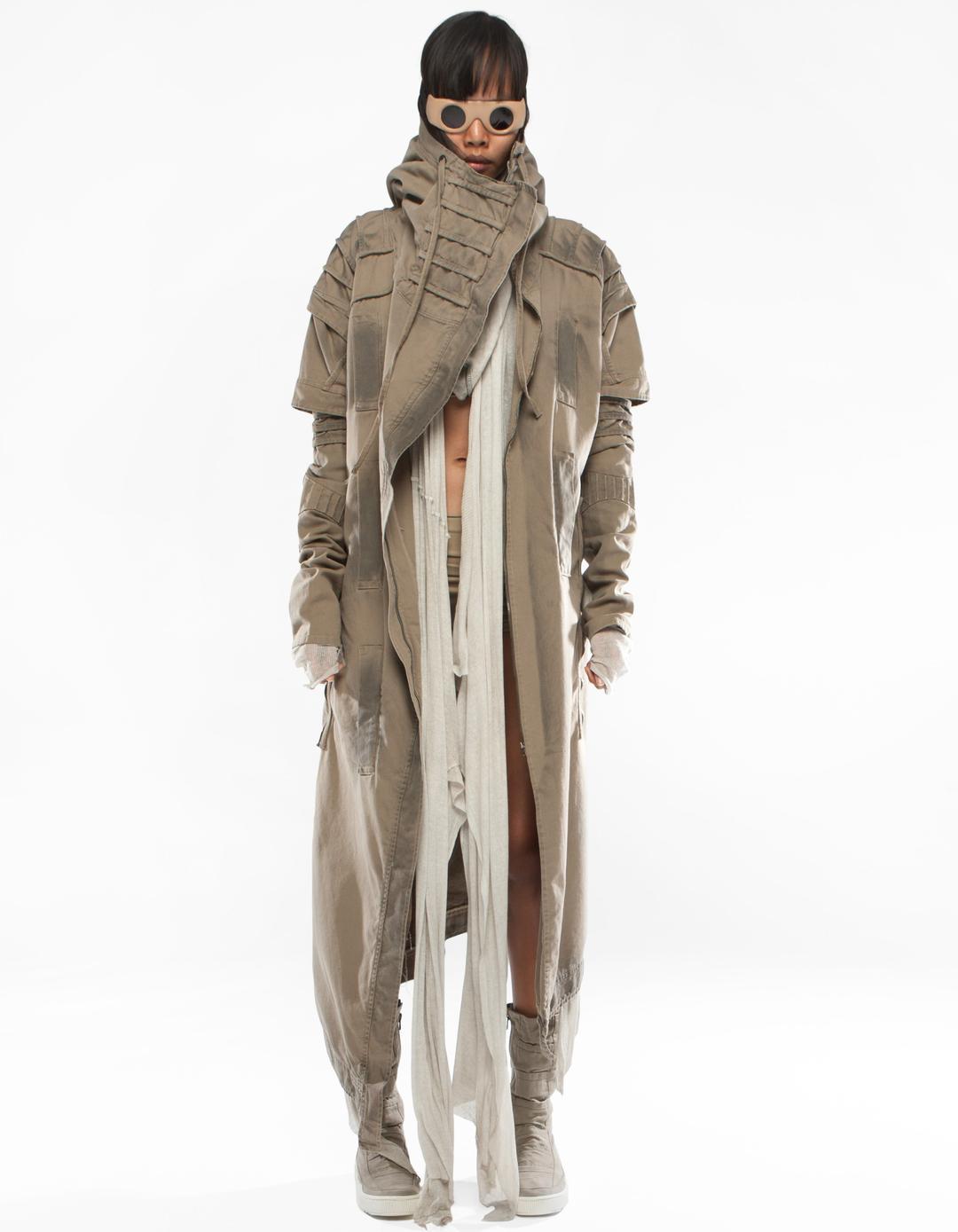 TOP COAT LIGHT DRAGON W - XS