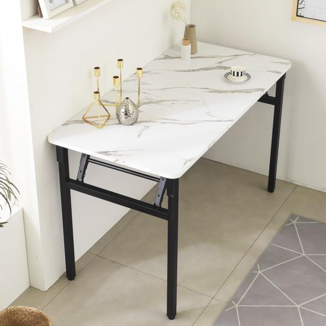 다다재 접이식 다용도 철제 테이블 책상 간이 보조 베란다 거실 절탁자