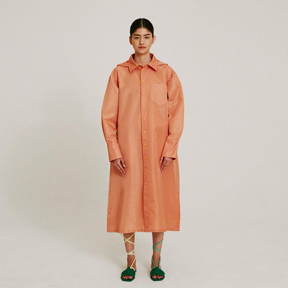 City Aquarium Collection Rain Coat_Cadmium Orange