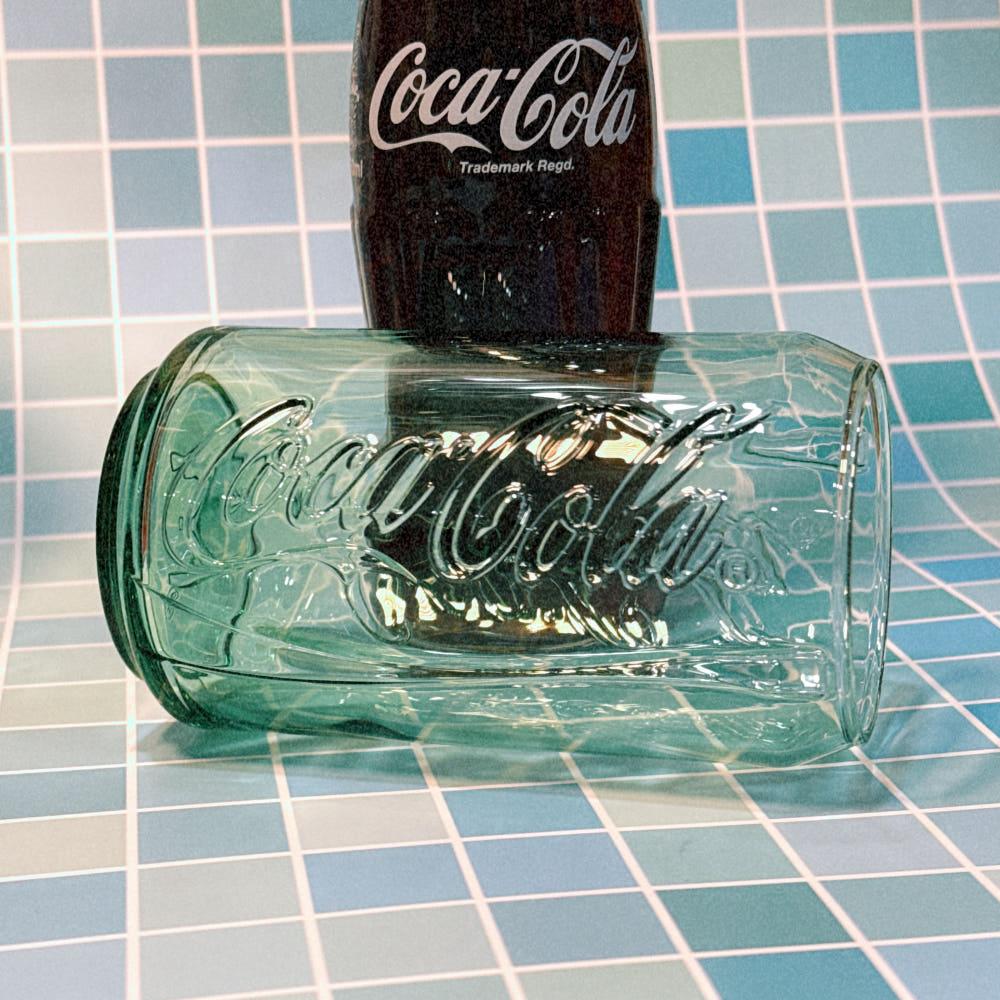 [Coca-Cola] 맥도날드 X 코카콜라 40주년 기념 캔 글라스 1P