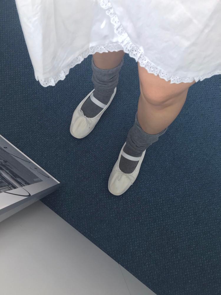 [당일] LSM 흐물 루즈 삭스 4color 얇은 주름 양말