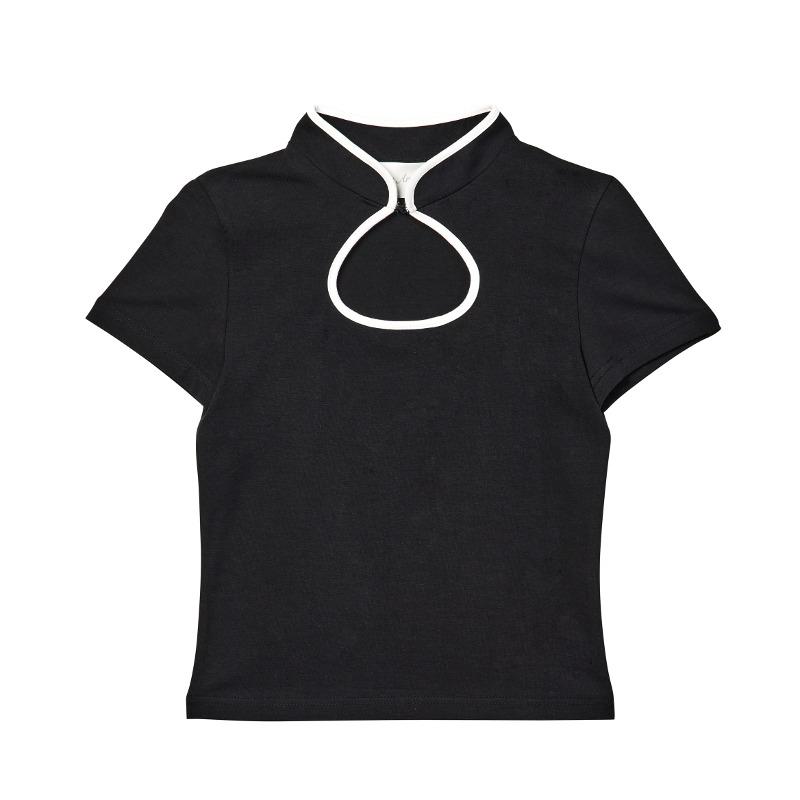ORIENTAL STAR TOP (BLACK)