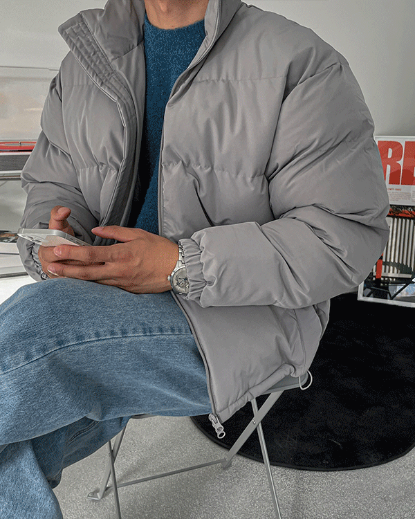 이브 오버핏 패딩 점퍼