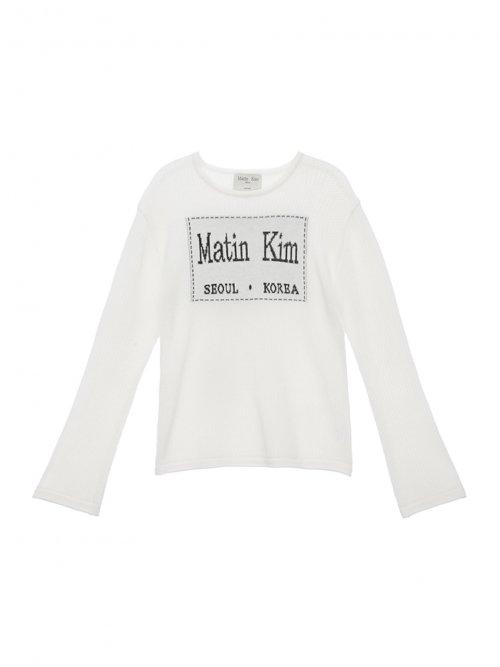 MATIN CITY VACANCE MESH TOP IN WHITE