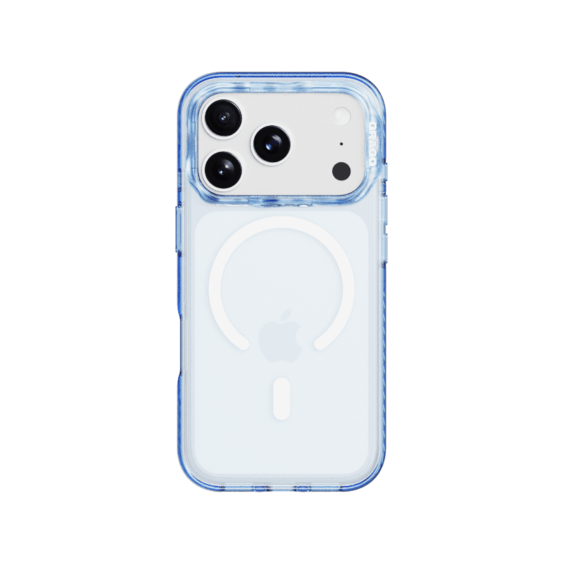 MAGSAFE LAYERS FRAME CASE - CLEAR BLUE
