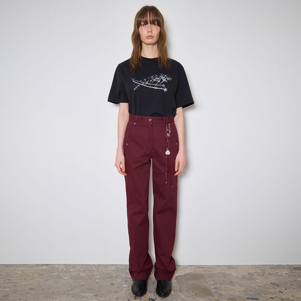 SS STRAIGHT JEAN, wine